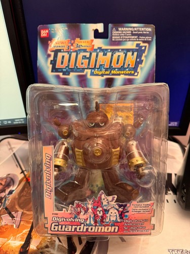 Digimon digivolving guardromon - digimon,